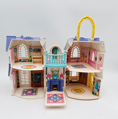 #ad Fisher Price Loving Family Sweet Streets Victorian House Play Set 2003