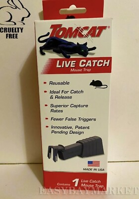 #ad Tomcat Live Catch Mouse Trap Humane Cruelty Free Reusable Easy Release Mice Rat