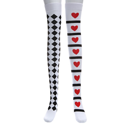 #ad Thigh High Stockings for Party: Over Knee Socks Costume