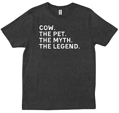 #ad Cow The Pet The Myth The Legend Funny Cow Theme Quote New Trendy Gift T shirt