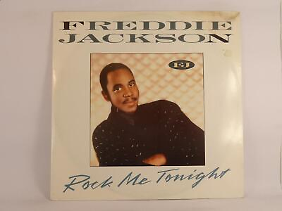 #ad JACKSONFREDDIE ROCK ME TONIGHT white picture sleeve 3 A 12quot;