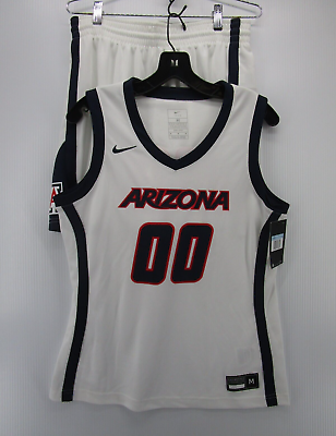 #ad Arizona Wildcats Basketball Jersey Team Issued Women Medium Nike Uniform NEW *