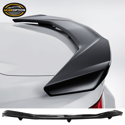 #ad Fits 16 23 Chevy Camaro ZL1 Trunk Spoiler Gloss Black ABS