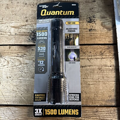 #ad Quantum 58220 1500 Lumen Ultra Bright Led Flashlight