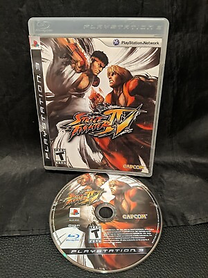 #ad Street Fighter IV Playstation 3 Game No Manual