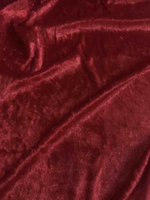 100% Panne Velvet Velour Fabric by The Yard $9.95