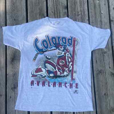 #ad Vintage Colorado Avalanche NHL T shirt Gift Fan Vintage shirt AN32093