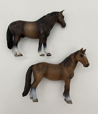 #ad Schleich Horses Lot of 2 D 73527 Am Limes 69 2008 2011