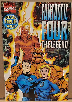 #ad Fantastic Four The Legend 1 One Shot 35 Anniversary Stan Lee Carlos Pacheco 1996