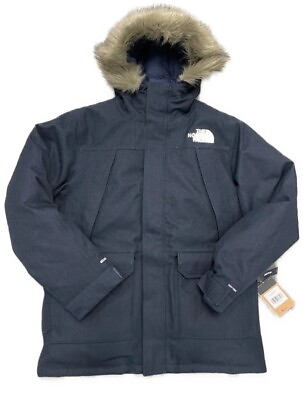 #ad Women’s LARGE North Face Novelty Arctic Parka Down Coat Summit Navy Heather