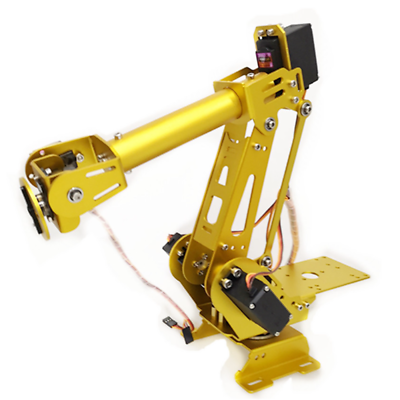 #ad ABB Robot 6 Axis MG996 Industrial Mechanical Robot Arm Model DIY Kit