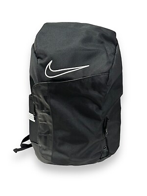 #ad #ad Nike Elite Pro Backpack Black White BA6164 010 School Bag Athletic Gym Padded