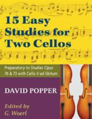 #ad Popper David 15 Easy Studies for Two Cellos Preparatory to Studies Opus ...