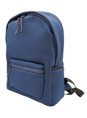 #ad Stylus Hillside Backpack Navy Blue paded Laptop Compartment Key Leash