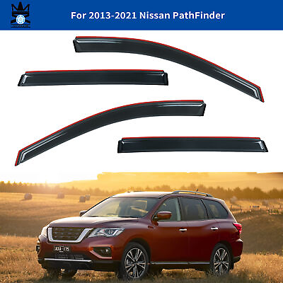 #ad In channel mix Window Visor Deflector Rain Guard for 2013 2018 Nissan Pathfinder