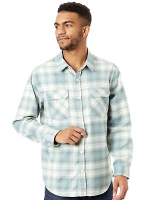#ad Burton Abyss Lahombre Brighton Tech Flannel Long Sleeved Shirt S