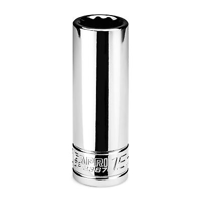 #ad Capri Tools 12 Point Deep Socket 3 8 in. Drive Metric and SAE Sizes