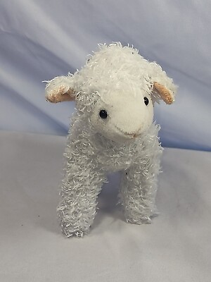 #ad Baby Lamb Stuffed Plush 6quot; Smithsonian Baby Animals #x27;09