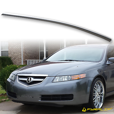 #ad Fyralip Painted Rear Trunk Lip Spoiler For Acura TL 04 08 Anthracite NH 643M