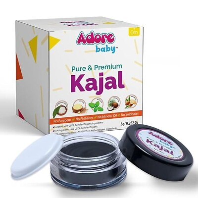 #ad Adore Baby Pure amp; Premium Kajal Enriched with USDA Certified Organic Ingredien