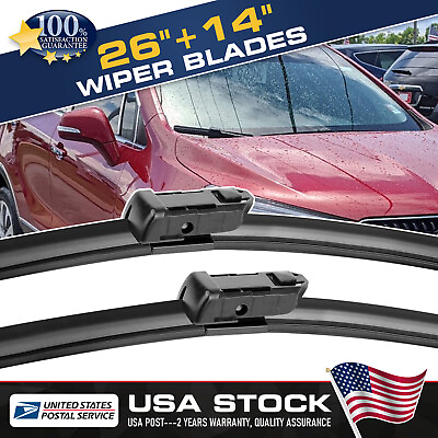 #ad Front Windshield Wiper Blades For Buick ENCORE 2013 2021 26quot; 14quot; All Season