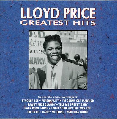 #ad Lloyd Price Greatest Hits New CD Alliance MOD