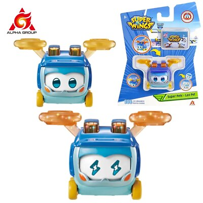 #ad NEW Super Wings S5 Super Pet Astra Leo Sunny Transforming Toys Birthday Gift
