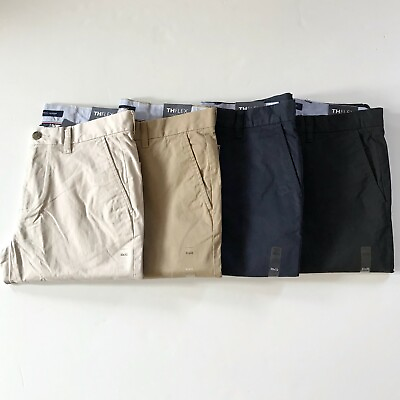 #ad NWT Tommy Hilfiger Men#x27;s TH Flex Stretch Custom Fit Chino Pants 7 Classic Colors
