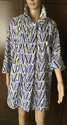 #ad Cotton Coat Marina Rinaldi Woman Spring Fantasy Size 21 It 48 De 42 US 12 GB16