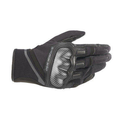 #ad Alpinestars Motorcycle Chrome Gloves Black Tar Grey