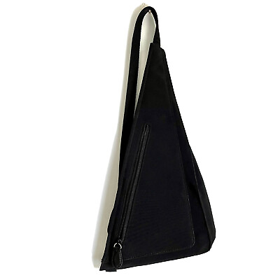 HOBO International Triangle Belt Bag Black Unisex $44.99