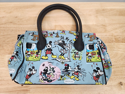 #ad Disney Animations Women#x27;s Handbag Mickey Minnie Comic Strip Purse
