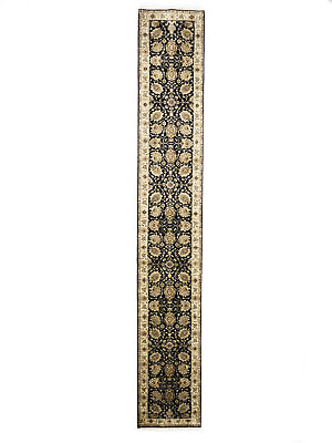 #ad Classic Design Hallway Agra Jaipur 3X18 Oriental Runner Rug Floral Wool Carpet