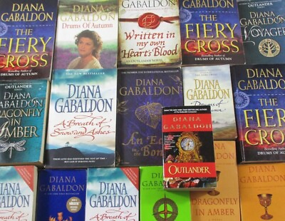 #ad Diana Gabaldon Novels Large Selection Combine Postage Complete Your Collection