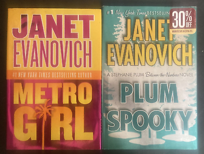 #ad Janet Evanovich books Metro Girl and Plum Spooky