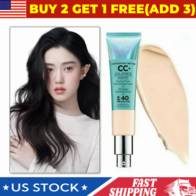 #ad Cosmetics CC Cream Full Coverage Cream by It Cosmetics 1.08 oz