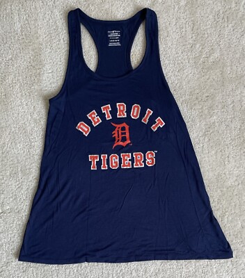 #ad MLB Detroit Tigers Girls#x27; Tank Top Size L 10 12