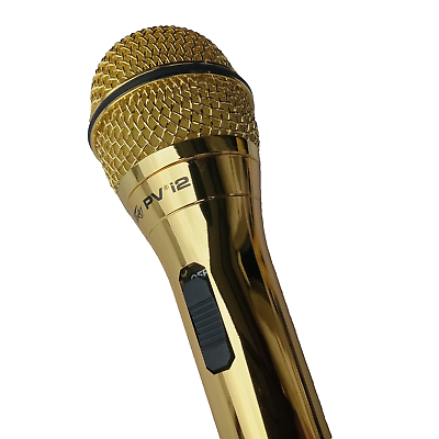 #ad PEAVEY PV®I 2 1 4quot; GOLD CARDIOID UNIDIRECTIONAL DYNAMIC VOCAL MIC WITH 1 4 INCH
