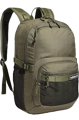 #ad Adidas ENERGY GREEN 19quot; BACKPACK 15quot; LAPTOP ONE SIZE COLLEGE SCHOOL BAG