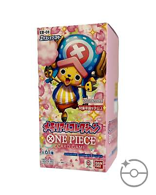 #ad One Piece Extra Booster: Memorial Collection Booster Box EB 01 Japanese USA