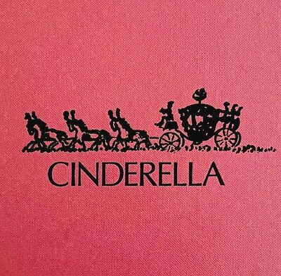 #ad Cinderella Non Disney Antique 1954 Book HC Marcia Brown Illustrated BKBX2