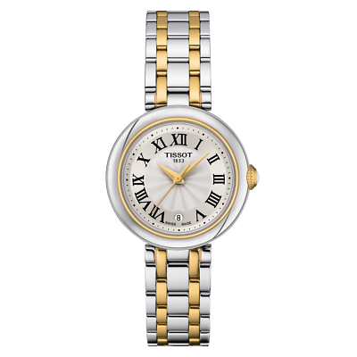 #ad *BRAND NEW* Tissot Bellissima White Dial Two tone Women#x27;s Watch T1260102201300