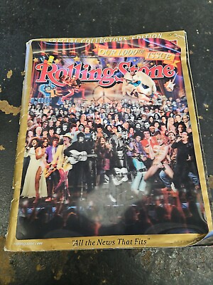 #ad ROLLING STONE MAGAZINE 1000TH ISSUE 2006 SPECIAL COLLECTORS EDITION