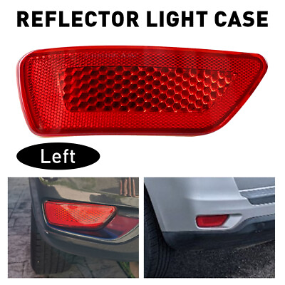 #ad Left Side Rear Bumper Light Lamp Reflector For 11 18 Dodge Journey Jeep Compass