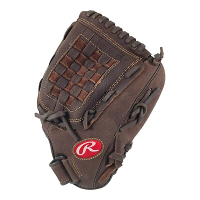 #ad Rawlings Baseball Glove RHT P125 BFL 12 1 2inch All Leather Shell Zero Shock