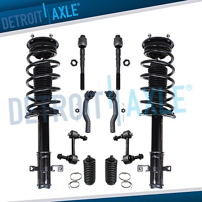 #ad Front Struts Sway Bars Tie Rods for 2007 2008 2009 2010 Ford Edge Lincoln MKX