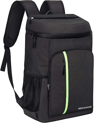 #ad SEEHONOR Insulated Cooler Backpack Leakproof Soft Cooler Bag Lightweight Bag