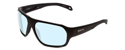 #ad Smith Optics Deckboss Designer Unisex Blue Light Eyeglasses in Matte Black 63 mm