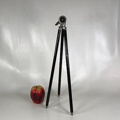 #ad Vintage Telescoping Tripod Camera Stand Made In Japan 17quot; to 50quot; tall