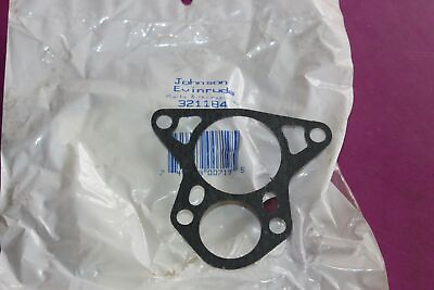 #ad NOS OMC Evinrude Johnson Thermostat Cover Gasket. Part 321184.